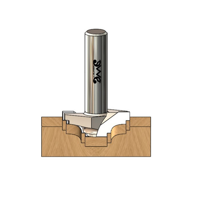 19mm-Solid Bit Cnc Machine & Hand Router Wood Working Cutting Tools D11 Model-WM234