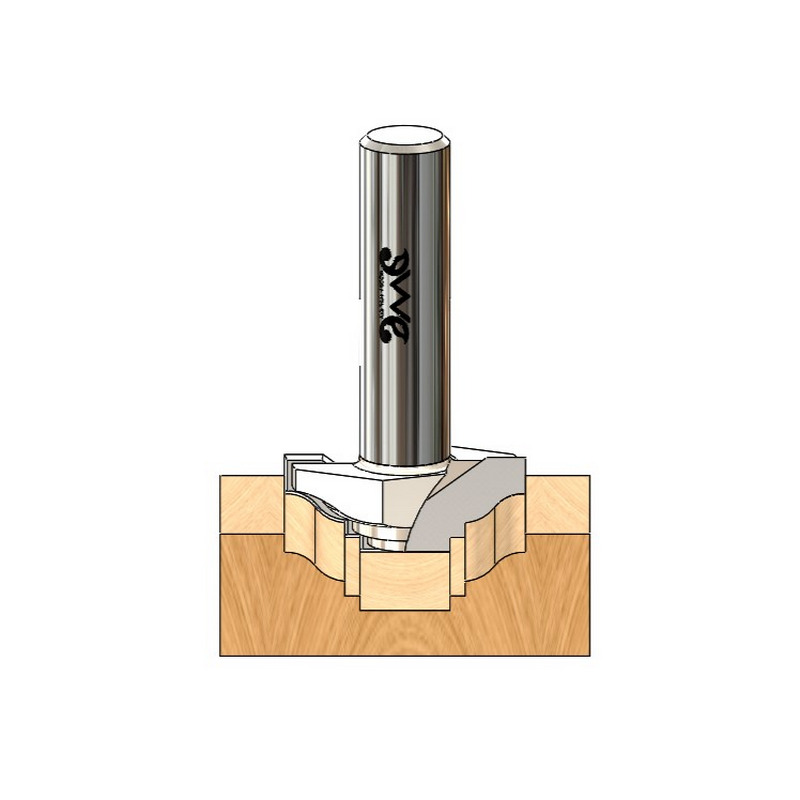 22mm-Solid Bit Cnc Machine & Hand Router Wood Working Cutting Tools D21 Model-WM847